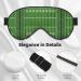 Shop Double-Sided Eye Mask | Unisex American Football Field Sleep Shade | Comfortable Sleeping Mask for Better Sleep - Buy Online on GoSupps.com