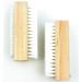 Wood nail brush 2 Set brush beech wood double-sided nail brush hand washing brush medical brush beech for bad toilet guest toilet kitchen sink workshop garden (2)