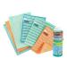 Aqua Clean Microfiber Window Cloth Ultra Plus Crystal 6pcs. + Magic Shine 200ml