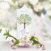 Personalized Tree of Life Baptism Candle - 25cm x 7cm | Unique Wall Decal for Baptism Gifts - Buy Online on GoSupps.com