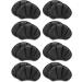 Sibba 8 Pairs Heel Grips - Anti-Blister Shoe Pads for Loose Shoes - Comfortable Heel Cushion Inserts - Black - Buy Online on GoSupps.com