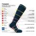 Travelsox TSS6000 Graduated Compression Travel & Dress Socks - DryStat OTC Medium Dots Pink for Ultimate Comfort - Buy Online on GoSupps.com