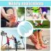 16-Piece 3-Layer Foam Toe Spacers for Overlapping Toes - Toe Separators for Men and Women - Toe Relief and Corn Prevention - Buy Online on GoSupps.com