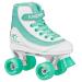 Roller Derby Firestar Youth Girl's Quad Roller Skates Size 3 White/Mint