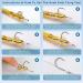 3-Piece Fishing Knot Tying Tool Set with U-Shaped Scissors - Portable Fast Supplies for Nail, Hook, and Loop Knots - Buy Online on GoSupps.com