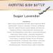 LaLicious Sugar Lavender Body Butter - Hydrating Moisturizing Cream (8oz) | Shea Butter, Vitamin E, Cucumber Extract, Apricot Oil | Paraben-Free - Buy Online on GoSupps.com