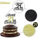 Shop Sumerk 21 Cake Attachments Gold & Black Birthday Party Decor for 21st Celebration - Buy Online on GoSupps.com