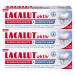 Lacalut active gum protection & gentle white toothpaste 75ml toothpaste immediately noticeable tightening and consolidation of the gums toothpaste for naturally white teeth 3 x 75ml