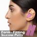Water Gear Silicone Ear Plugs - Pink Putty Swimming Earplugs for Water Protection and Noise Reduction - Buy Online on GoSupps.com