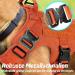 Rabbitgoo No Pull Dog Harness for Medium & Large Dogs | Tactical Military Vest with Molle & Metal Buckle - Adjustable & Breathable - L Orange (1 Pack) - Buy Online on GoSupps.com