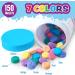 Tub Works Bath Color Fizzies - 150 Count | Nontoxic Fragrance-Free | Fun Fizzy Bath Color Tablets for Kids | 7 Color Variety | Safe Bath Bombs for Kids Bath - Buy Online on GoSupps.com