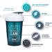 GOMOYO 20oz Shaker Bottle with Action-Rod Mixer | BPA-Free Protein Shaker with Motivational Quotes | Dishwasher Safe | Be You Do You - Rose - Buy Online on GoSupps.com