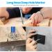 Yzzaoo Deep Hole Marker Pencil Set - 2 Carpenter Pencils with 18 Marker Mines for Wood Metal & Concrete (Black + Blue) - Ideal Borehole Markers - Buy Online on GoSupps.com