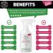 C&G Pets | Cat Detangler Spray 250ml | Vegan Detangling Spray For Cats And Kittens | Natural Deodorising Daily Grooming Dematting Conditioner | Ph Perfect For Sensitive Cat Skin White - Buy Online on GoSupps.com