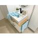 Zollner 10-Piece Light Blue Shower Towels Set - Soft Strong Hotel Quality 50x100 cm Washable up to 60 C Includes Hanger - Perfect for International Shipping - Buy Online on GoSupps.com