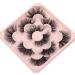 Pooplunch 25MM Fluffy Mink Eyelashes | 8D Volume Dramatic Fake Lashes | 5 Pairs Wispy Long Lashes for All Occasions - Buy Online on GoSupps.com