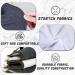 Premium Dual-Textured Exfoliating Washcloth | Soft & Scrubbing Sides | Loofah Alternative | Body Exfoliation Luffa Cloth for Bath/Shower | Durable 3 Layers | Gray | 3 Pack - Buy Online on GoSupps.com