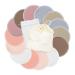 wegreeco Bamboo Nursing Breast Pads (14 Pack) + Laundry Bag & Travel Storage Bag, 4.7 inch Option - Washable & Reusable Breastfeeding Nursing Pads (Mild, Large) Large Mild, Plain Shape