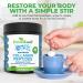 Hydrolyzed Collagen Peptides - Unflavored Protein Powder - Pasture Raised & Grass Fed - Paleo & Keto Friendly - 41 Servings - 1lb Pack - Buy Online on GoSupps.com