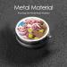 Funny Cute Pig Round Pill Box - 3 Compartment Mini Travel Organizer for Vitamins & Medications - Portable Decorative Pocket Case - Buy Online on GoSupps.com
