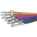 Buy IDC Color & Gray Rubberized Leash - 14 mm x 1 m with Loop | Neon Gray | International Shipping Available - Buy Online on GoSupps.com