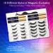 3D Magnetic Eyelashes with Eyeliner Kit | 10 Pairs Reusable Natural Look False Lashes | Easy Application Magnetic Lash Set with Applicator - Dramatic & Stylish - Buy Online on GoSupps.com