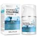 kizenka Moisturiser Cream Hyaluronic Acid Cream Anti Ageing Face Cream Day Cream Moisturiser for Face Neck and Skin - 50ml