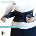 Buy Alpha Medical 10 Vented Lumbosacral Support Back Brace - Elastic Lower Back Support (Medium Black) for Enhanced Comfort & Relief - International Shipping Available - Buy Online on GoSupps.com