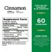 Nature's Bounty Cinnamon Plus Chromium 2000 mg - 60 Capsules for Blood Sugar Support - Buy Online on GoSupps.com