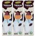 3 X Cocoa Flavoured Milk Drinking Straws (3x60g) - 30 straws in total