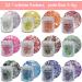 Shop Lynlon 12 Colors Glitter Face & Body Sequins - Festival Makeup Hair Nail DIY Epoxy Resin & Halloween Sparkle - Buy Online on GoSupps.com