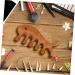 Frcolor Fish Shape Massage Comb for Men | Portable Jade Wooden Scalp Massager & Gua Sha Tool | No Static Hair Comb - Buy Online on GoSupps.com