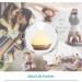 Asakuki 300ml Aroma Diffuser - Premium Ultrasonic Humidifier for Essential Oils | 7-Color LED Light | BPA-Free Aromatherapy for Bedroom Office & Spa - Buy Online on GoSupps.com