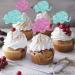 Elephant Gender Reveal Cupcake Toppers Elephant Baby Shower Cupcake Toppers Small Elephant Themed Dessert Picks Baby Girl Birthday Party Decoration - Pink & Blue Glitter - Buy Online on GoSupps.com
