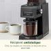 Cuisinart Moulin caf conique pour espresso et caf | 35 R glages | Tr mie Grains de 225 g avec Couvercle Joint en Silicone | Compatible Porte-Filtre | Inclus : Cuill re & Brosse de Nettoyage Noir - Buy Online on GoSupps.com