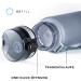 Refyll Sport Drinking Bottle with Fruit Container | BPA-Free Tritan Water Bottle for Sports Fitness School & Office (1L Gray) - Buy Online on GoSupps.com