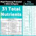 SHIFAA NUTRITION Halal Prenatal Vitamins with DHA, Folic Acid, and Essential Nutrients | 90 High Potency Softgels | Keto-Friendly Formula with Vitamin C, Biotin, Lutein, and Iodine - Buy Online on GoSupps.com