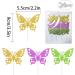 Butterfly Glitter Cupcake Toppers Food Picks Butterfly Baby Shower Birthday Cake Decor Butterfly Theme Bridal Shower Party Decorations Set of 24 - Buy Online on GoSupps.com