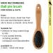 Mikki Bamboo Ball Pin Brush for Medium to Thick Hair Coats - Handmade from Sustainable Bamboo - Large Brown - Buy Online on GoSupps.com