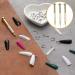 FRCOLOR 3pcs Nail Drilling Drill Acrylic Nail File Drill Bit Finger Nail Drill Nail Piercing Tool Drill Machine Bit Manicure Drill Piercing Tools Nail Art Tool Hand Drill Metal Main Drill 6.5x0.8cm Golden - Buy Online on GoSupps.com