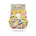 Petit lulu size 2 Prefold powder with tabs (5-16 kg) Klett One Size diaper overpotes baby diaper pants washable & waterproof cloth diapers Made in EU (Floral Cubes)
