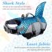 Shark Shape Dog Life Jacket - Blue L | Adjustable & Safe Swimming Vest for Pool & Beach - Buy Online on GoSupps.com