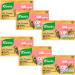 Stock Cubes Bundle with Knorr Ham Gluten Free 6 x 8 Total of 48 Indivitual Cubes Quality Ingredients for Rich Flavour Low Calories No Artificial Colours or Preservatives