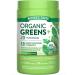 Nature's Truth Organic Greens Blend Powder | 20 Plus Superfoods | with Organic Spirulina Beet Root Digestive Enzymes & Prebiotics | Vegan Non-GMO & Gluten Free Supplement