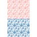 FLONZNAIL Nail Decals # Vintage Floral Pattern Stickers Transfers