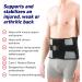 Neo G Back Support RX with Power Straps & Adjustable Lacing System - For Lower Back Pain Relief & Muscle Spasms - Class 1 Medical Device - Buy Online on GoSupps.com