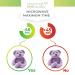 Thermal-Aid Zoo Tumble Lavender Bear Kids Heating Pad & Cooling Pad - Washable, Natural Sleep Aid & Pregnancy Must-Haves - Buy Online on GoSupps.com