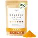 Organic golden milk 600g I turmeric Ashwagandha ginger triphala ceylon cinnamon pepper powder golden milk ayurveda finished mixture 600 g (1 Pack)