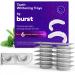 BURST Teeth Whitening Kit - Sensitive Teeth Friendly - 7 Treatments with 12.5% Hydrogen Peroxide - Results in 15 Min. + Up to 6 Shades Whiter in 1 Week - Teeth Whitener with Prefilled Gel Trays