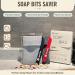 2 Pack Grey Exfoliating Soap Bags for Bar Soap | Foaming Soap Saver Pouches for Bath & Shower - Buy Online on GoSupps.com
